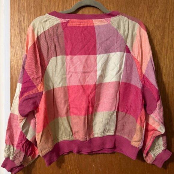 Free People Sugar Cookie Flannel Pullover Size XS (fits to smallish-medium) - Picture 6 of 6